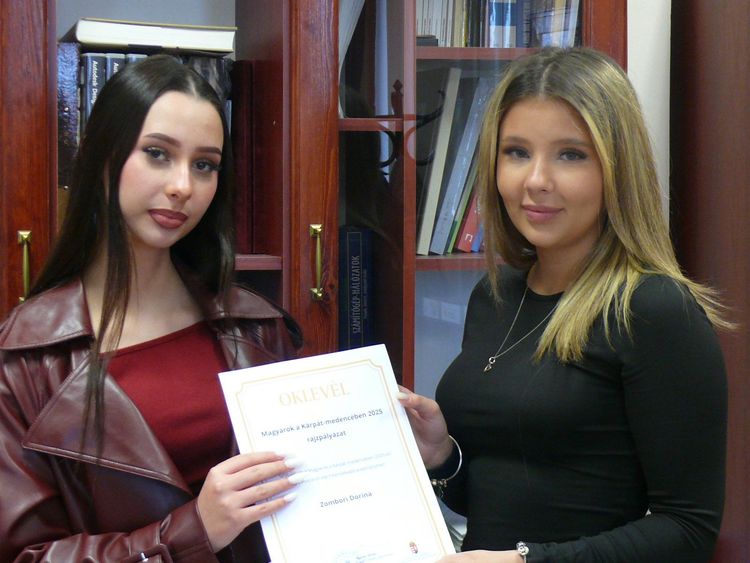 Zombori Dorina (11.a) sikere