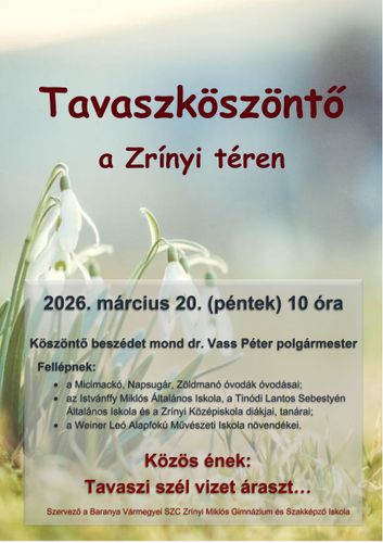 Tavaszköszöntő